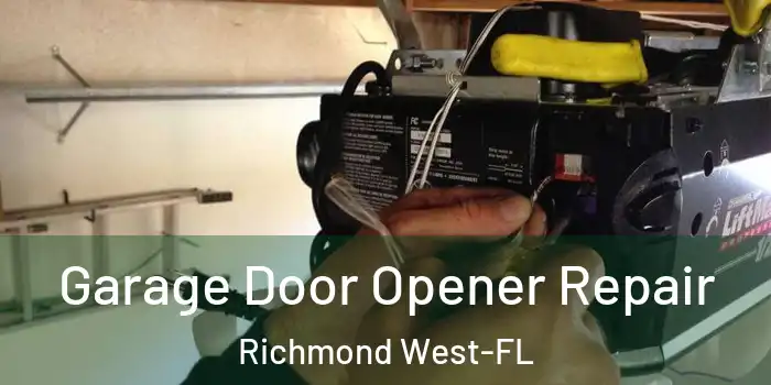  Garage Door Opener Repair Richmond West-FL